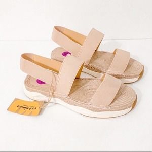 Cool planet by Steve Madden pink espadrilles size 8.5